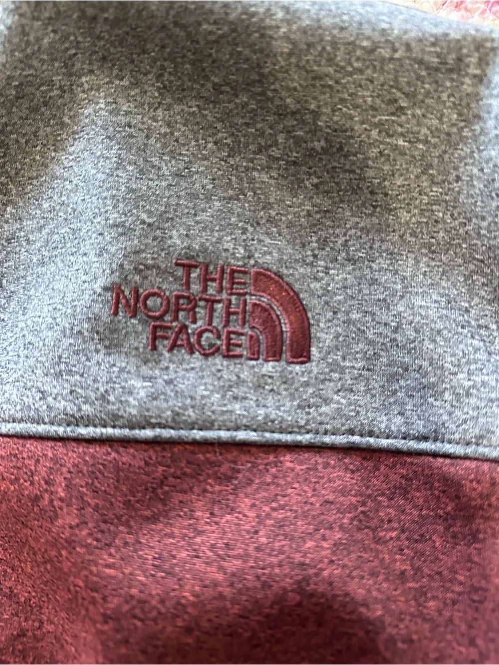 The North Face zip-up medium